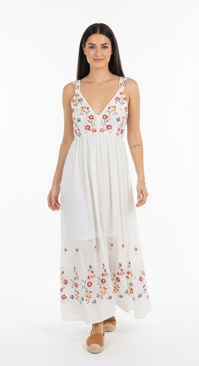 Maxi Dress - White
