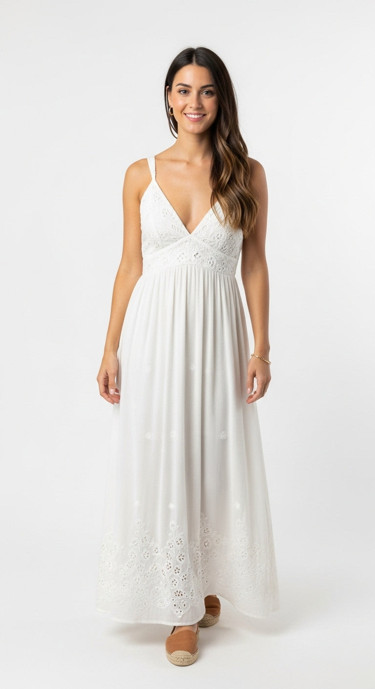Maxi Dress - White