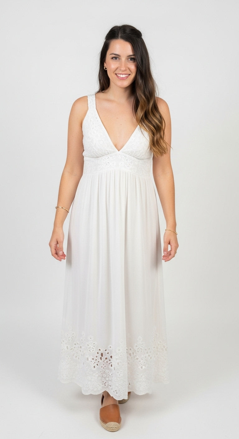 Maxi Dress - White