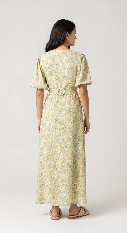 Floral long dress